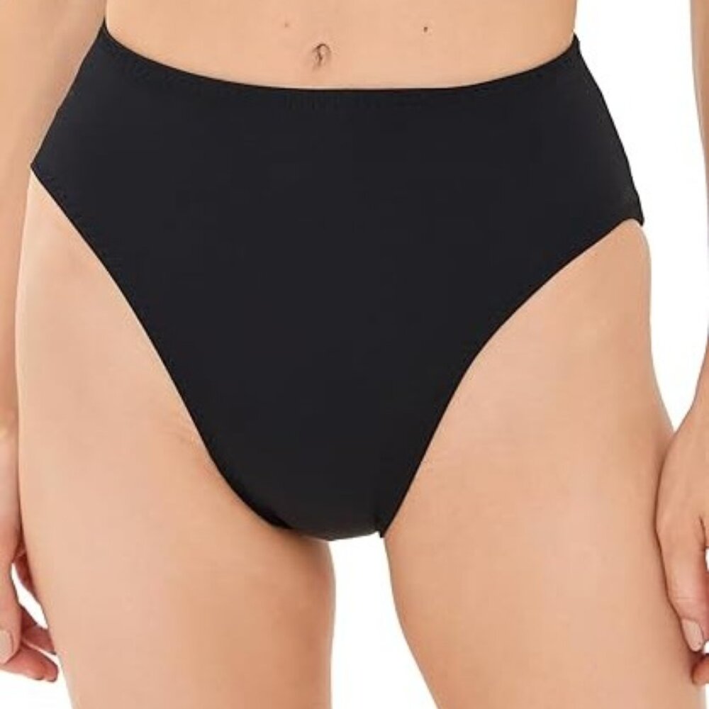 Norma Kamali Underwire Bikini Swim Bottom Women's Small S Black NWT